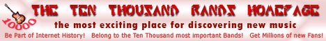 tenthousandbands.com - the most exciting place for discovering new music